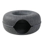 2-in-1 Donut Cat Tunnel Bed and Hideaway